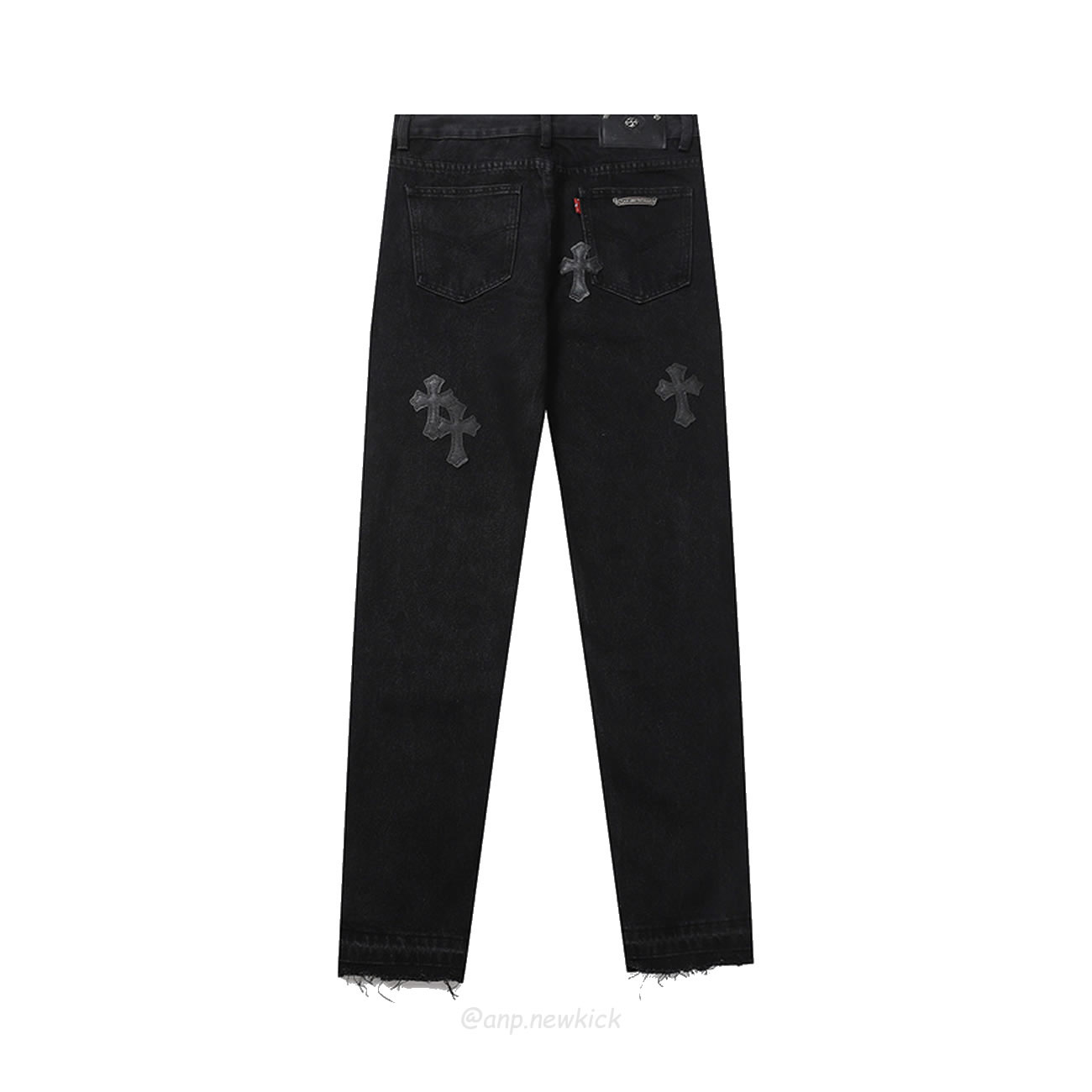 Chrome Hearts Black Cross Jeans (9) - newkick.app